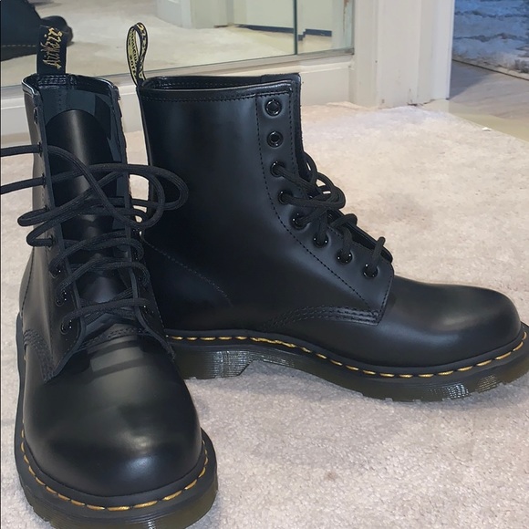 Dr. Martens Shoes - BRAND NEW NEVER WORN BLACK lace up Doc Martens